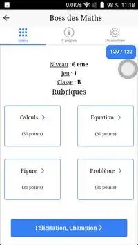 Boss des Maths (© Mr. EL HADJI FALL) Screen Shot 5