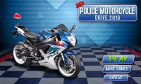 3D Polis Motosikal Race 2016 Screen Shot 1