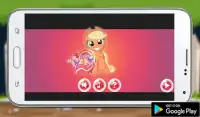 Applejack My Litle Pony Run Screen Shot 0