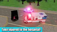 Ambulance Driver: Simulator 3D Screen Shot 1