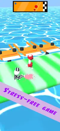 Death Running; Funny 3D Water Race Screen Shot 4