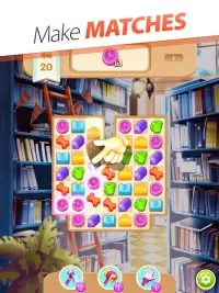 Tiles & Tales - Match3 Puzzle & Interactive Story Screen Shot 13