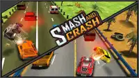 Smash & Crash : Clash Of Cars Highway traffic Race Screen Shot 1