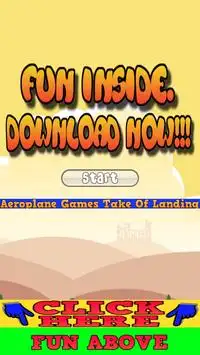 Aeroplane Game Take Of Landing Screen Shot 0