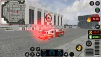 City Fire Truck Simulator Screen Shot 0