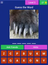 Animal Body Parts Quiz Game Screen Shot 7