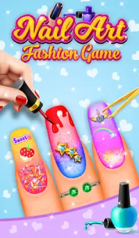 Nail Salon | Fashioin Girl Oddly Satisfying Game Screen Shot 17