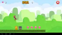 Bear and girl Misha  run game Screen Shot 1