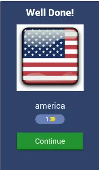 World Flags quiz game Screen Shot 1