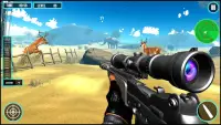 Offline Deer Hunting Games 2020: ปืนเกม Screen Shot 3