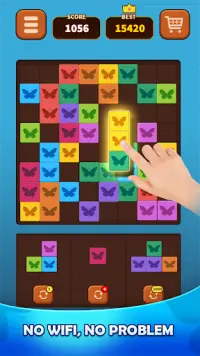Triple Butterfly: Block Puzzle Screen Shot 1