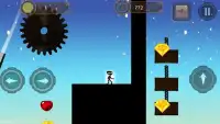 Plataforma Stickman Parkour - Lucha Screen Shot 7