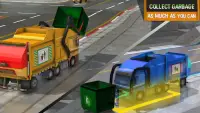 Garbage truck simulator : Xe chở rác Screen Shot 3