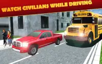 colegio autobús simulador Screen Shot 4