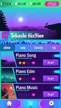 Tekashi 6IX9INE Piano Game Screen Shot 0