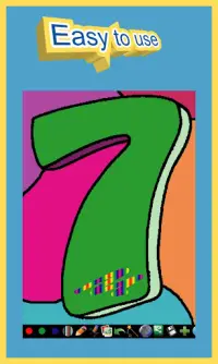 Coloring for Kids - Numbers Screen Shot 5