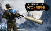 पहाड़ sniper- एफपीएस निशानेबाजों कबीले 3 डी Screen Shot 7