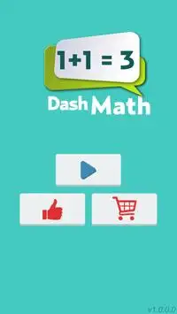 Dash Math - 楽しい数学のゲーム Screen Shot 0