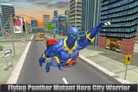 pantera voadora mutante herói cidade guerreira Screen Shot 3