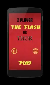 2 Player: The Flash vs Thor Screen Shot 0
