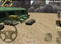 Armée parking 3D - Parking jeu Screen Shot 3