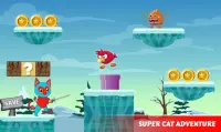 Game Super Cat Jumping Tale-Platformer Gratis Screen Shot 0