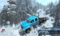 Offroad Sierra Snow Driving 3D Screen Shot 2