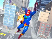 Bat Rope Hero City Rescue Game Screen Shot 9