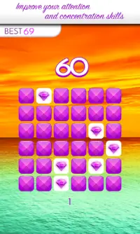 Memory game : Brain teasers for adults : Jewels #2 Screen Shot 3