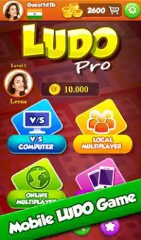 Ludo Game Online - A Star Dice Game Ludo Play 2018 Screen Shot 14