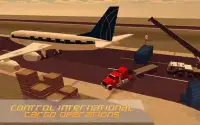 Airplane Flight 3D: Cargo Delivery Truck Transport Screen Shot 6