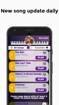 Ariana Grande Piano Tiles Screen Shot 1