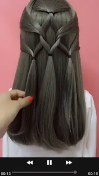 Girls Hairstyles Step By Step Screen Shot 5