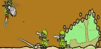 Mini Doodle Battle Militi Hero Screen Shot 1