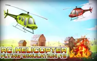 Hélicoptère Simulateur : RC Hélicoptères Jeux 2018 Screen Shot 2