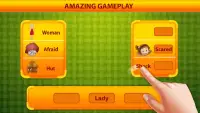 बच्चों के लिए समानार्थक शब्द सीखें - समान शब्द Screen Shot 0