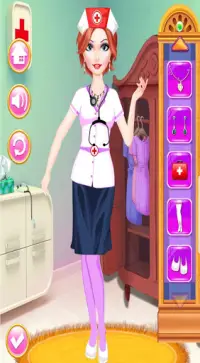 Hospital Nurse DressUp Screen Shot 0