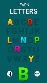 알파벳 및 숫자 학습! 아이들을위한 교육 게임 Screen Shot 0