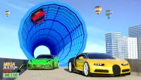 Car stunt racing car games 3d Screen Shot 0
