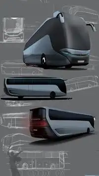 Luxury Bus simulator 2019 : farcrews Screen Shot 0