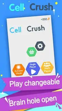 Cell Connection:Hexagon Number Game Screen Shot 1