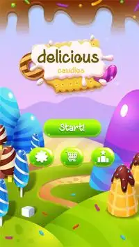 Dulces deliciosos: Dulces Crush Saga Screen Shot 0