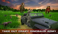 Escape de tiro de dinosaurio Screen Shot 0