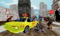 Zombie Taxi Driver Game Dead City Screen Shot 0
