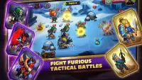 Mighty Wars－ccg card games idle battles heroes rpg Screen Shot 1