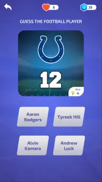 American Football - Quiz Screen Shot 1