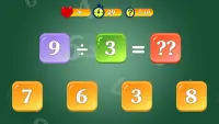 Tables de multiplication et de division. Formation Screen Shot 1