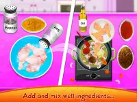Crazy Chicken Maker - Kitchen Chef Cooking Game Screen Shot 1