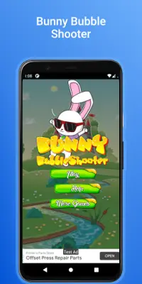 Bunny Bubble Shooter Screen Shot 1