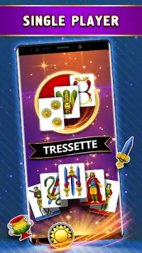 Tressette Offline - Single Player Card Game Screen Shot 0